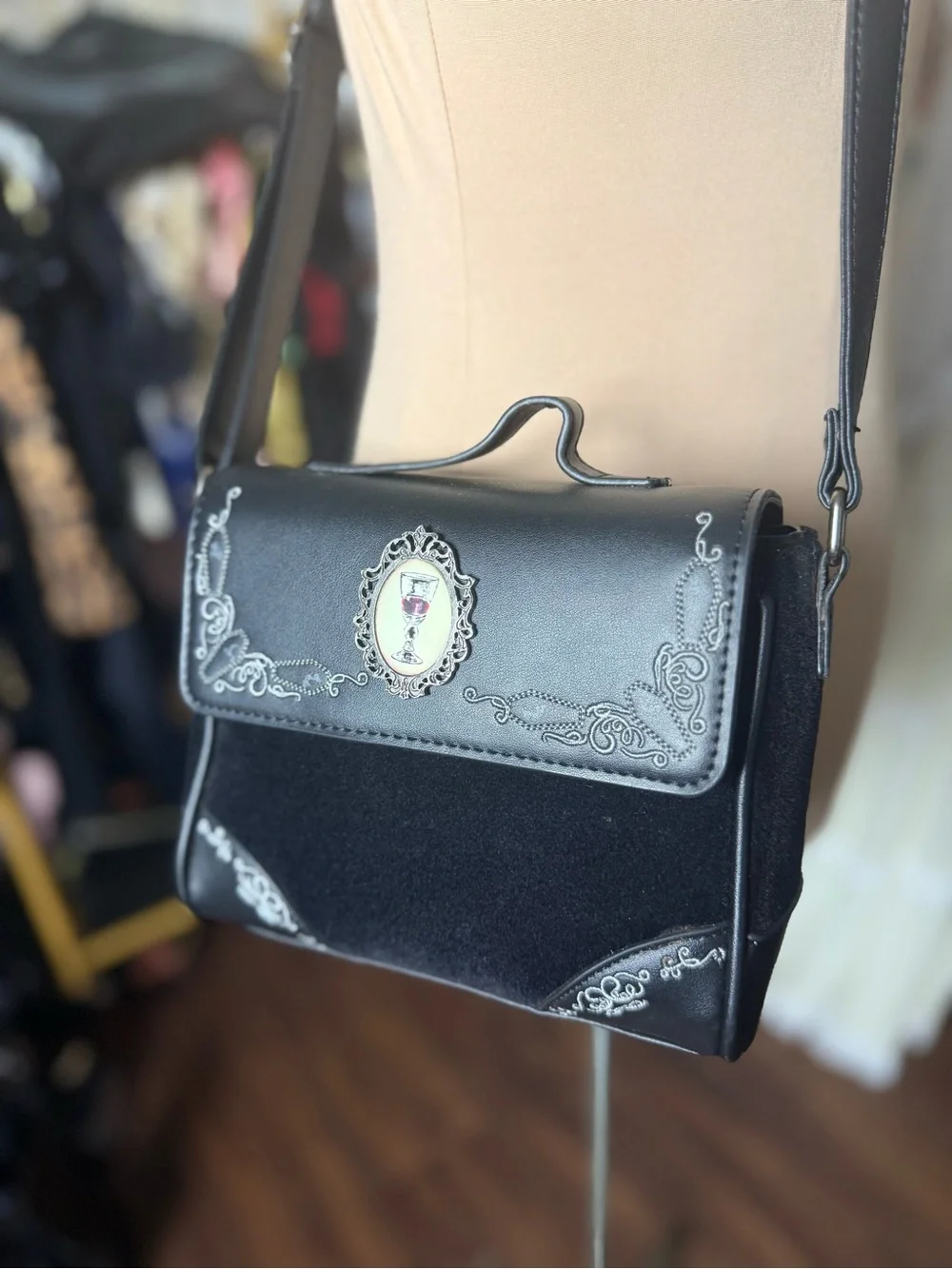 Interview With The Vampire Crossbody Satchel Bag Whimsigoth Dark Academia